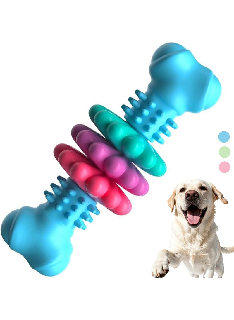 general Puppy Chew Toys, Indestructible Dog Toys for Aggressive Chewers - Small & Medium Breed, Durable Rubber Chew Bone Toy for Small Dogs, Puppy Toys for Teething, Anxiety & to Keep Busy - Image 1